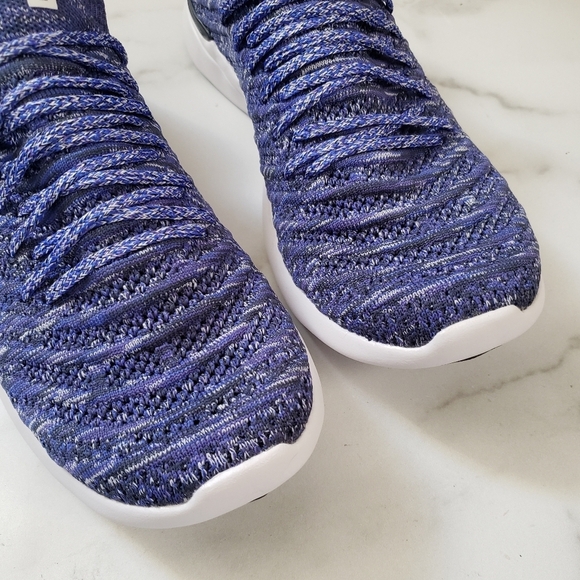APL Techloom Knit Wave Shoe Sneaker Purple Blue Size 9.5 - Picture 6 of 9